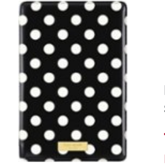Kate spade polka dots tablet I pad   hard case - Picture 1 of 13